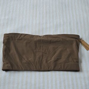 SKIMS Fits Everybody Bandeau Size:3X Oxide